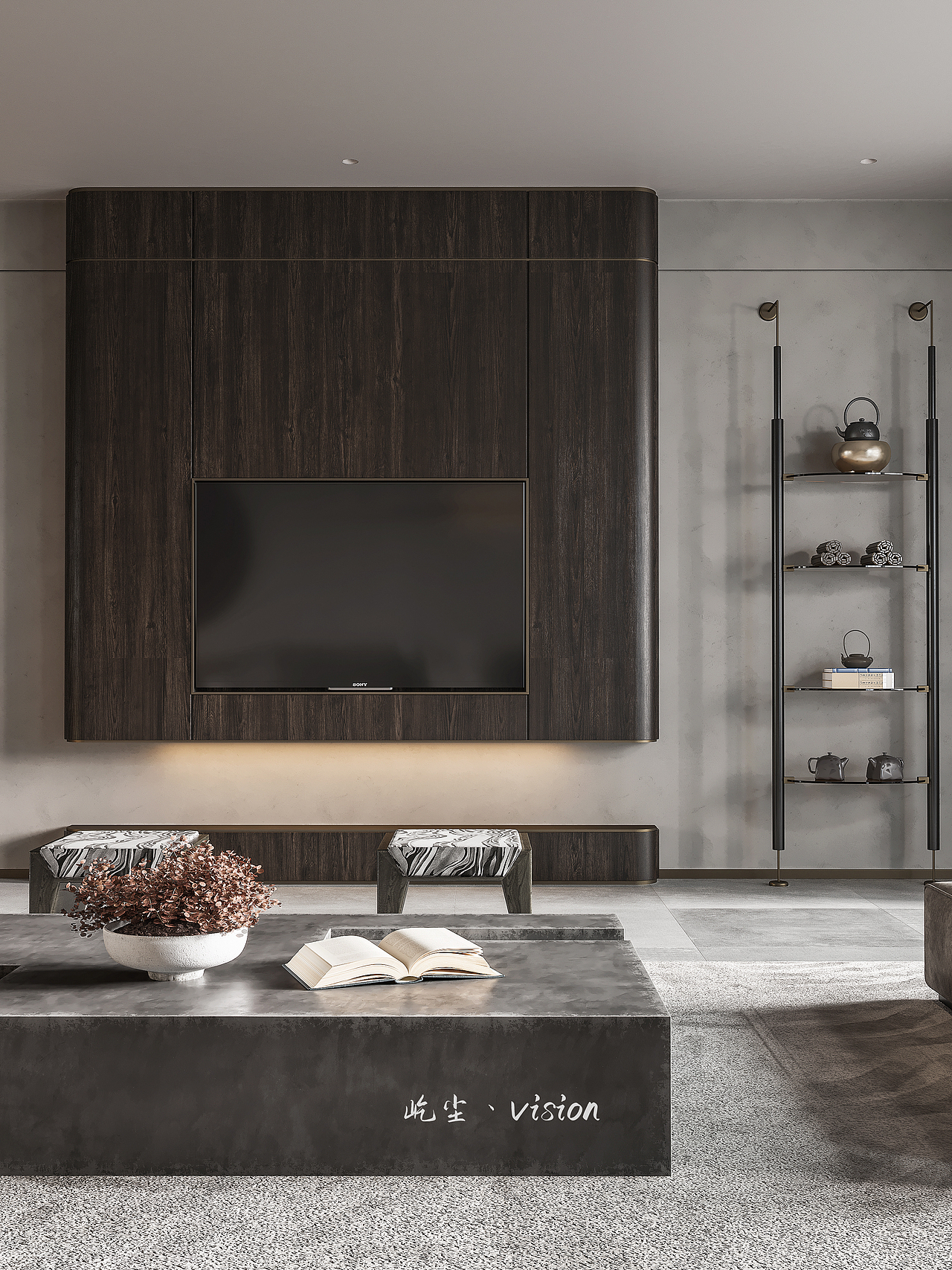 屹尘丨现代与中式交融