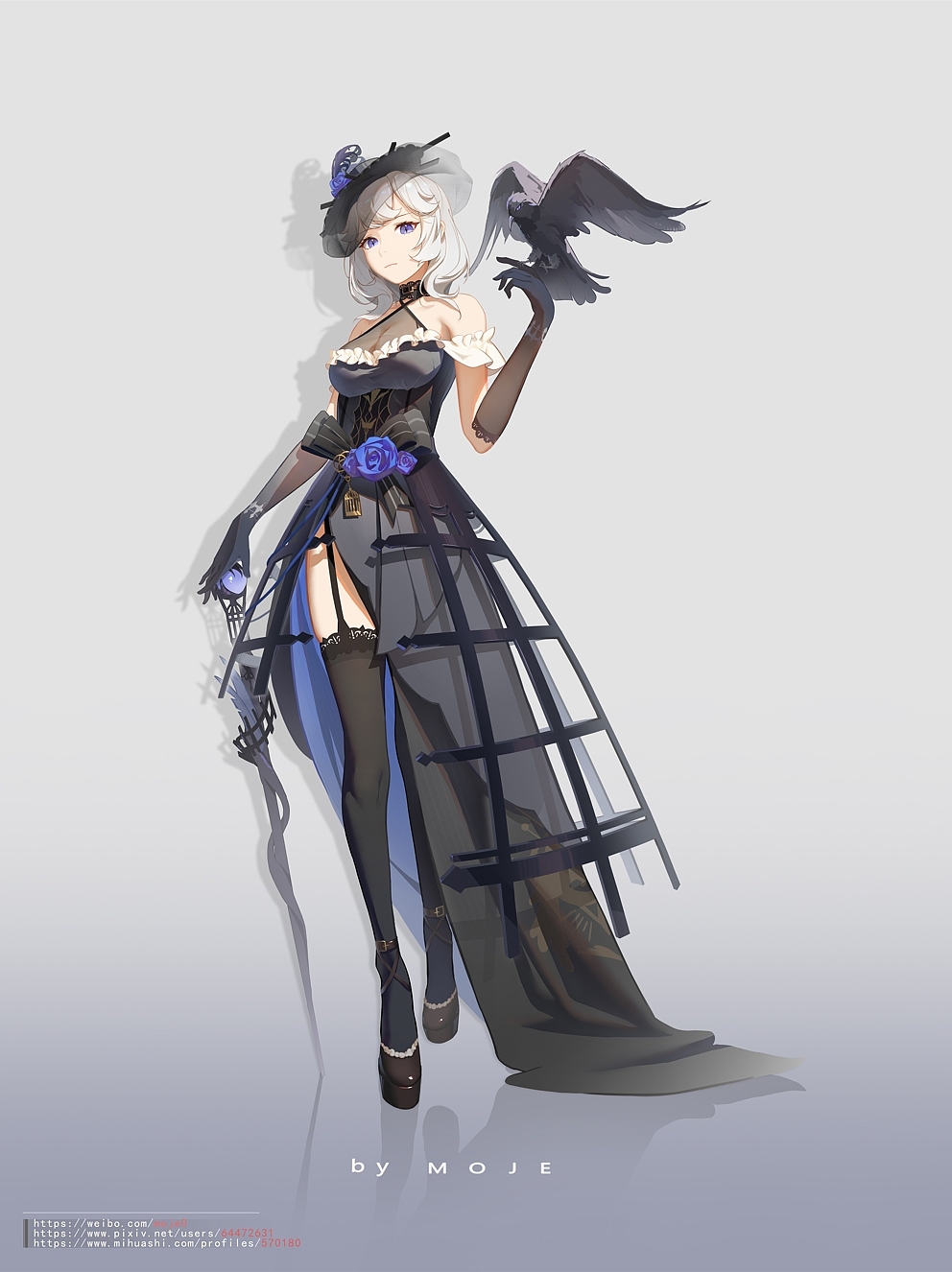 伊莎贝尔 精一立绘（图ZMjg2NTc0NTQw） - 游戏原画 - 站酷设计师MOJE末杰原创素材 - 站酷ZCOOL