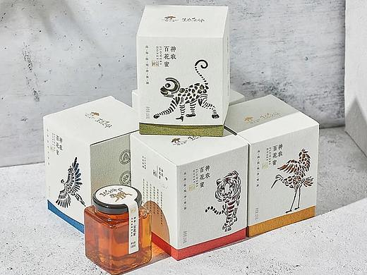 包装设计《神农百花蜜》