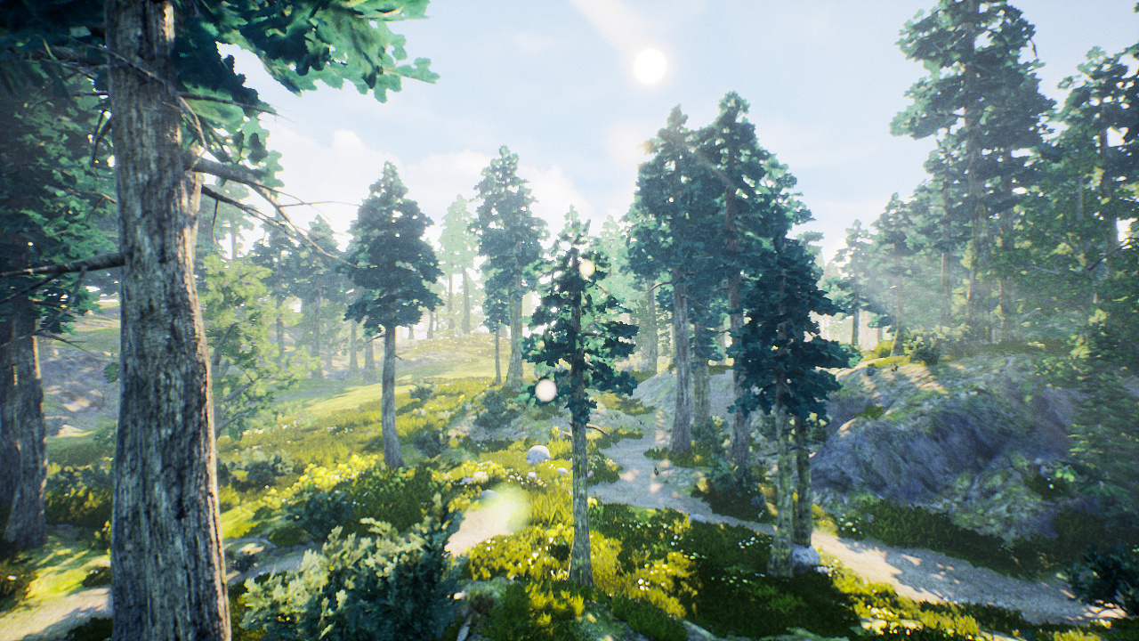 ue4_森林|三维|场景|lin_e_原创作品-站酷zcool