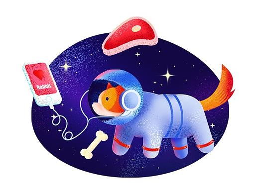 噪点插画练习