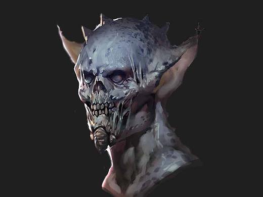 原画丨绘画丨插画丨大耳朵怪物图文教程