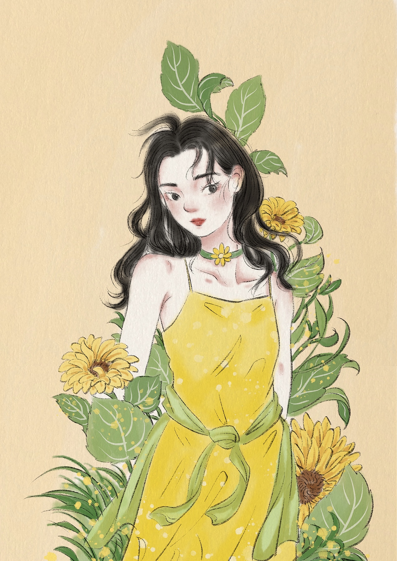 最近画的女孩纸