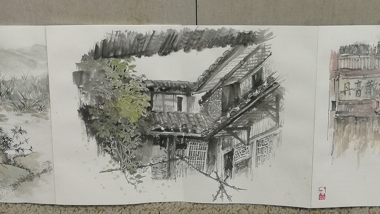 仙居写生（图ZMTU5MjAxMzc2） - 创作习作 - 站酷设计师穆尔烟原创素材 - 站酷ZCOOL