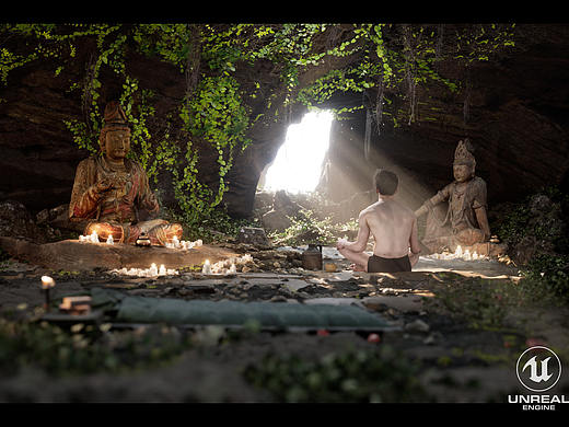 修行（個(gè)人主頁(yè)-ZNTU5ODQ3OTI=） - 場(chǎng)景 - 站酷設(shè)計(jì)師齁咸的魚(yú)原創(chuàng)素材 - 站酷ZCOOL