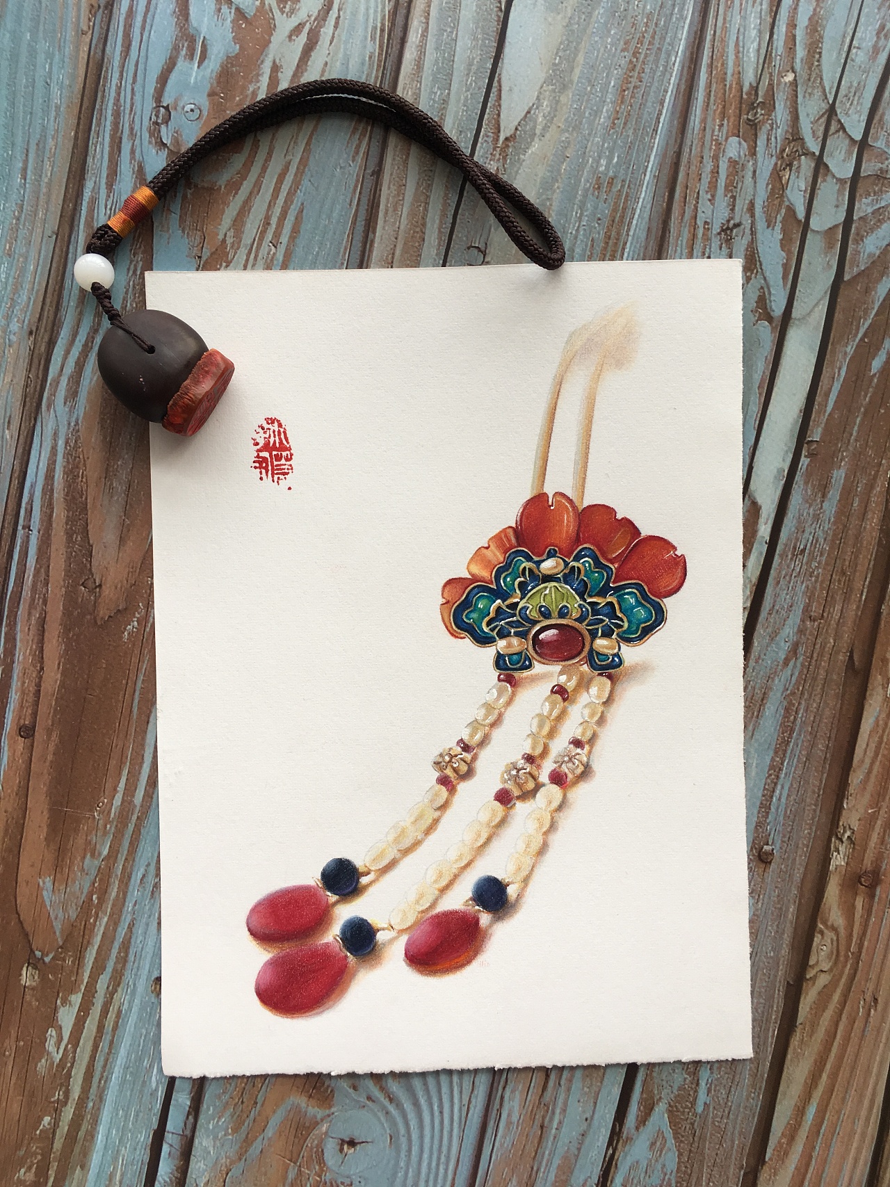 饰品|纯艺术|绘画|s穆清 - 原创作品 - 站酷 (zcool)