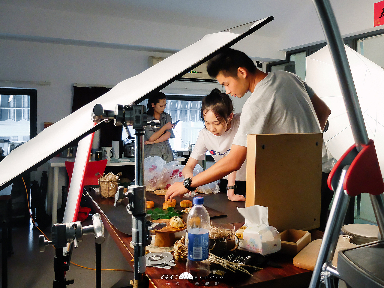 中秋月饼风格化产品静物拍摄附花絮讲解