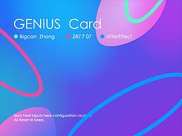Genius Card