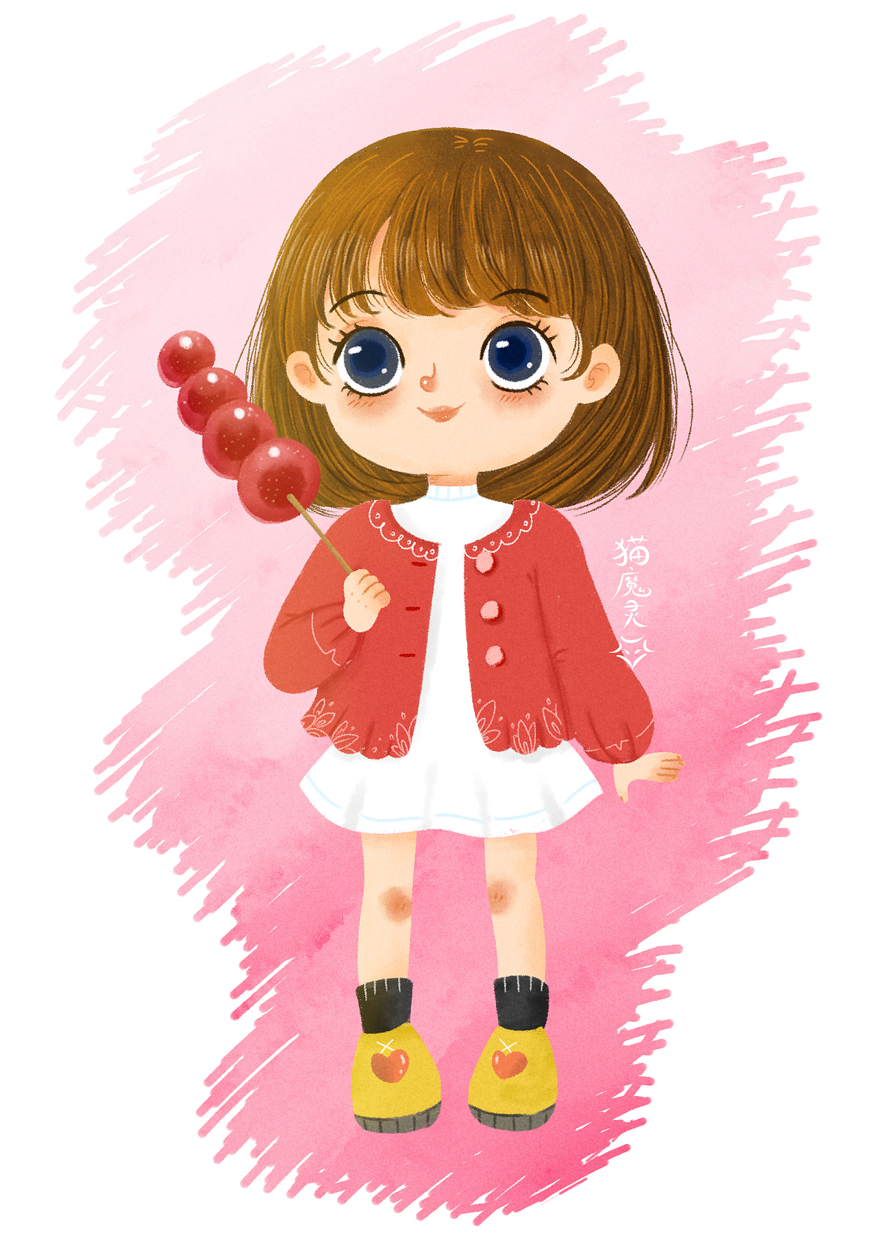 糖葫芦情侣头像