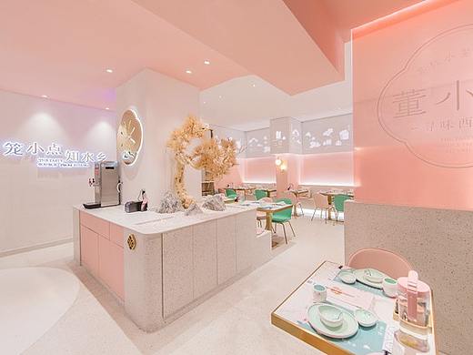 董小婉宜昌大洋店 效果图VS实景图 | 尚膳若水出品