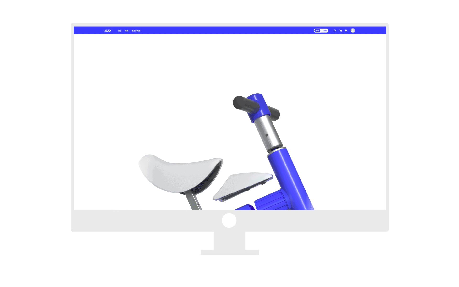 XJD#mini bike 2S 平衡车（图ZMjc0NTEwNjQ0） - 产品 - 站酷设计师虎山缆车原创素材 - 站酷ZCOOL