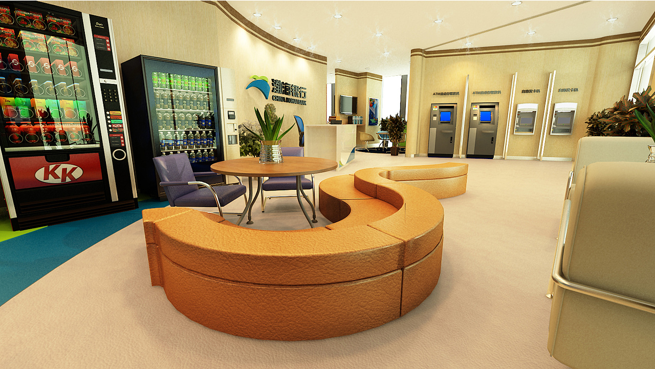 渤海银行社区小微支行网点设计