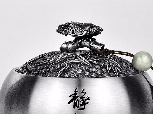 静悟-纯锡茶叶罐