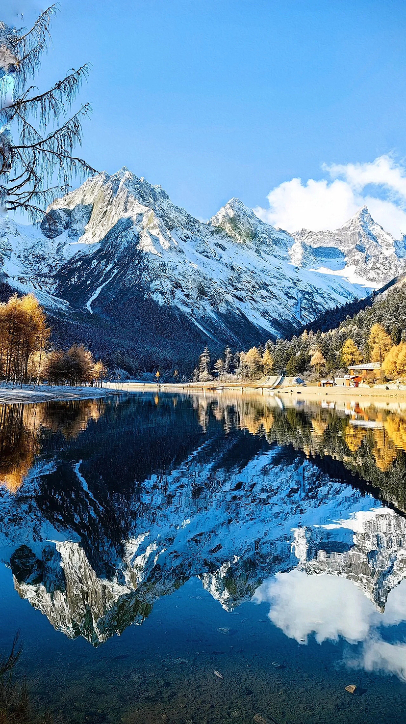 成都周边仙境般的冰雪世界