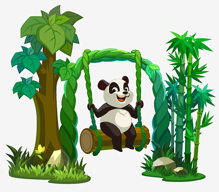 熊猫们（图ZMjcyMTE2MDg=） - 儿童插画 - 站酷设计师古仔面原创素材 - 站酷ZCOOL