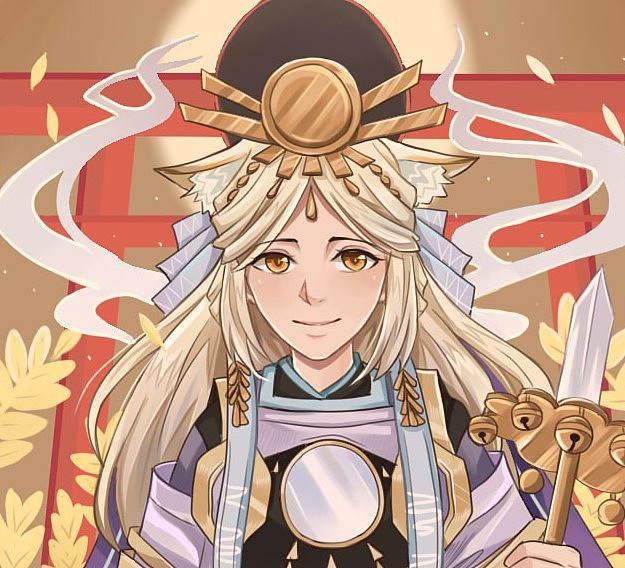 《阴阳师》稻荷神御馔津（图ZMTg2MTc5MzA4） - 艺术插画 - 站酷设计师羊圄子原创素材 - 站酷ZCOOL