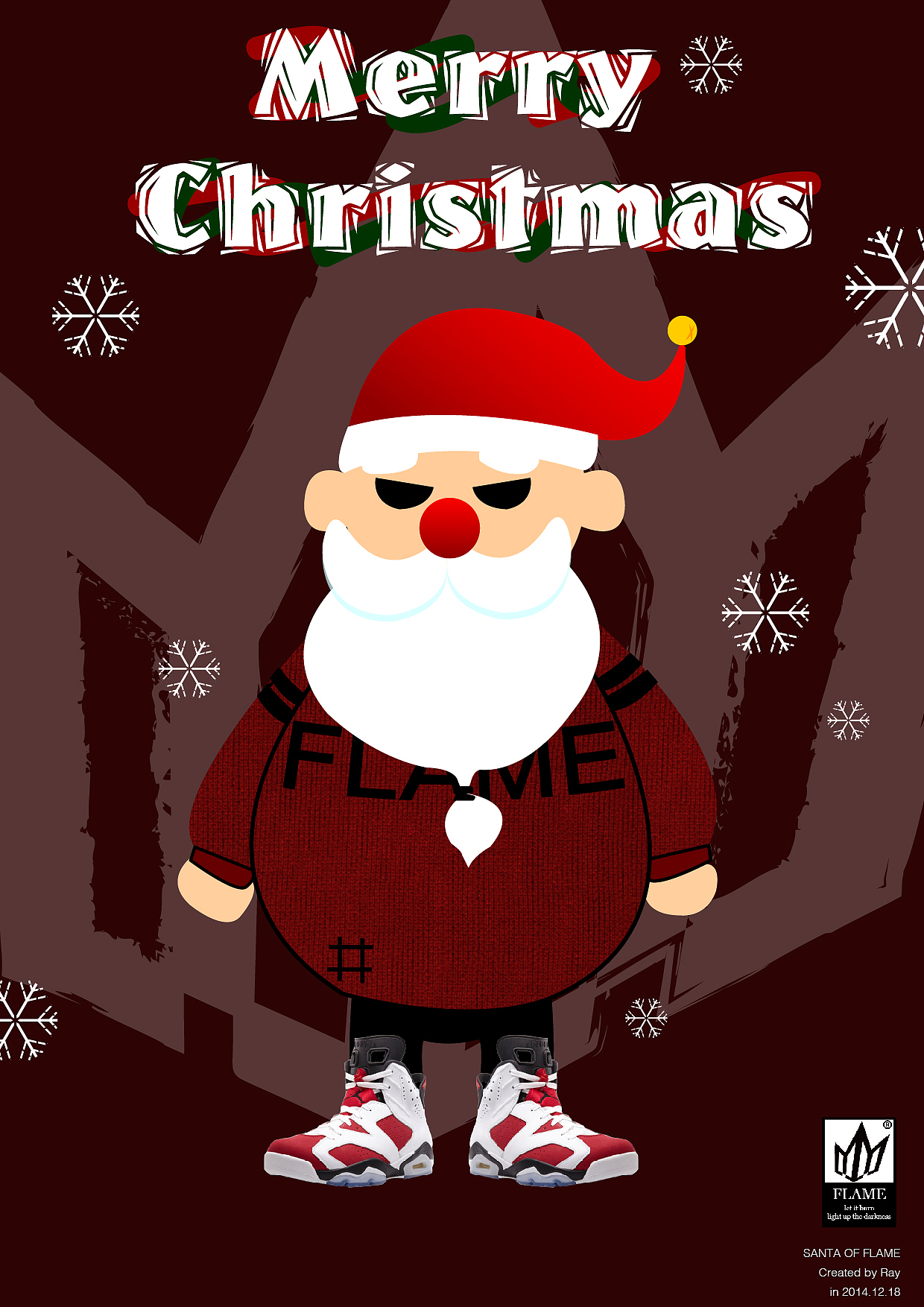 FLAME-节日海报（图ZMjU1MjUyMDQ=） - 海报 - 站酷设计师RayLiang原创素材 - 站酷ZCOOL