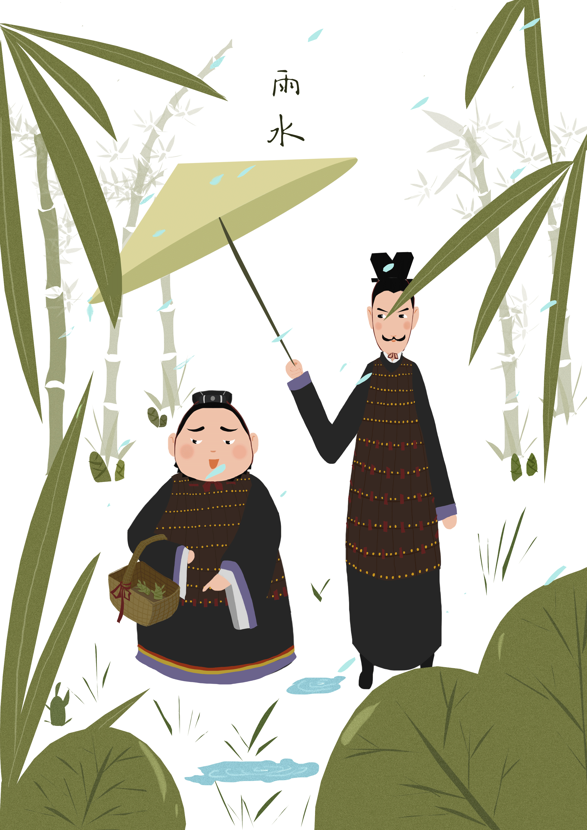 节日节气插画图|插画|插画习作|画画的小h - 原创作品 - 站酷 (zcool)