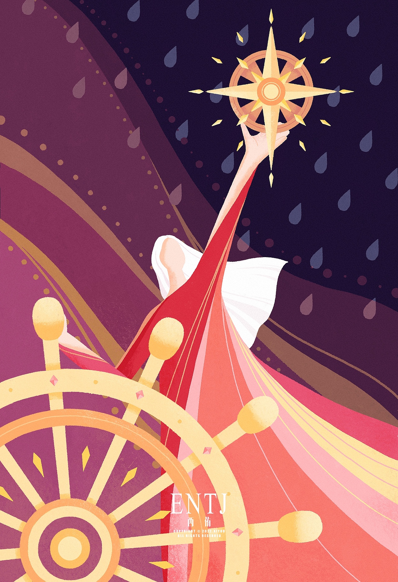 MBTI人格印象绘（图ZMzAxNDgzODI0） - 商业插画 - 站酷设计师Alyssa_Ji原创素材 - 站酷ZCOOL