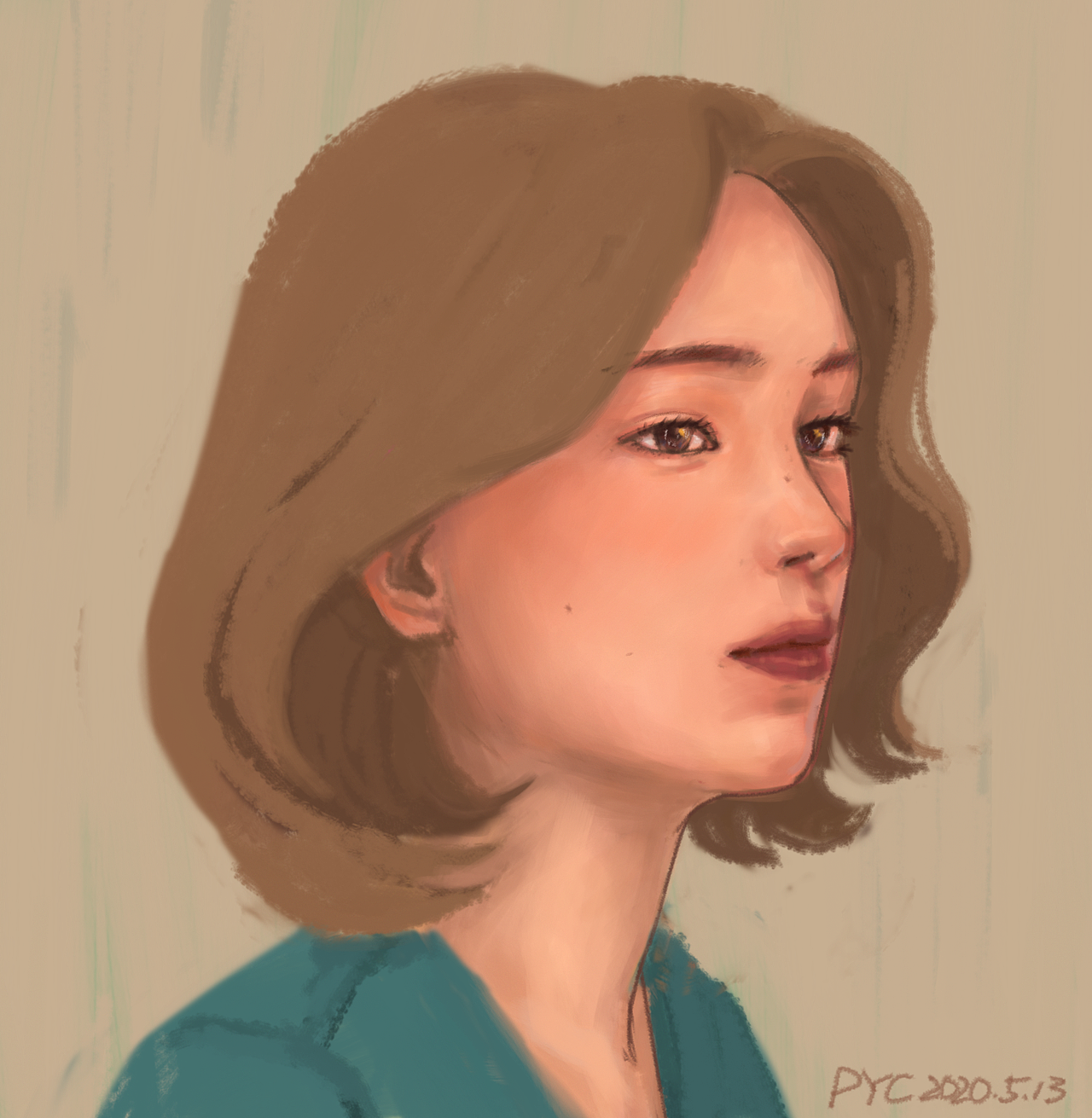 pretty肖像系列（图ZMjA2NTc2Mzky） - 新锐潮流插画 - 站酷设计师PENGCHACHA2013原创素材 - 站酷ZCOOL