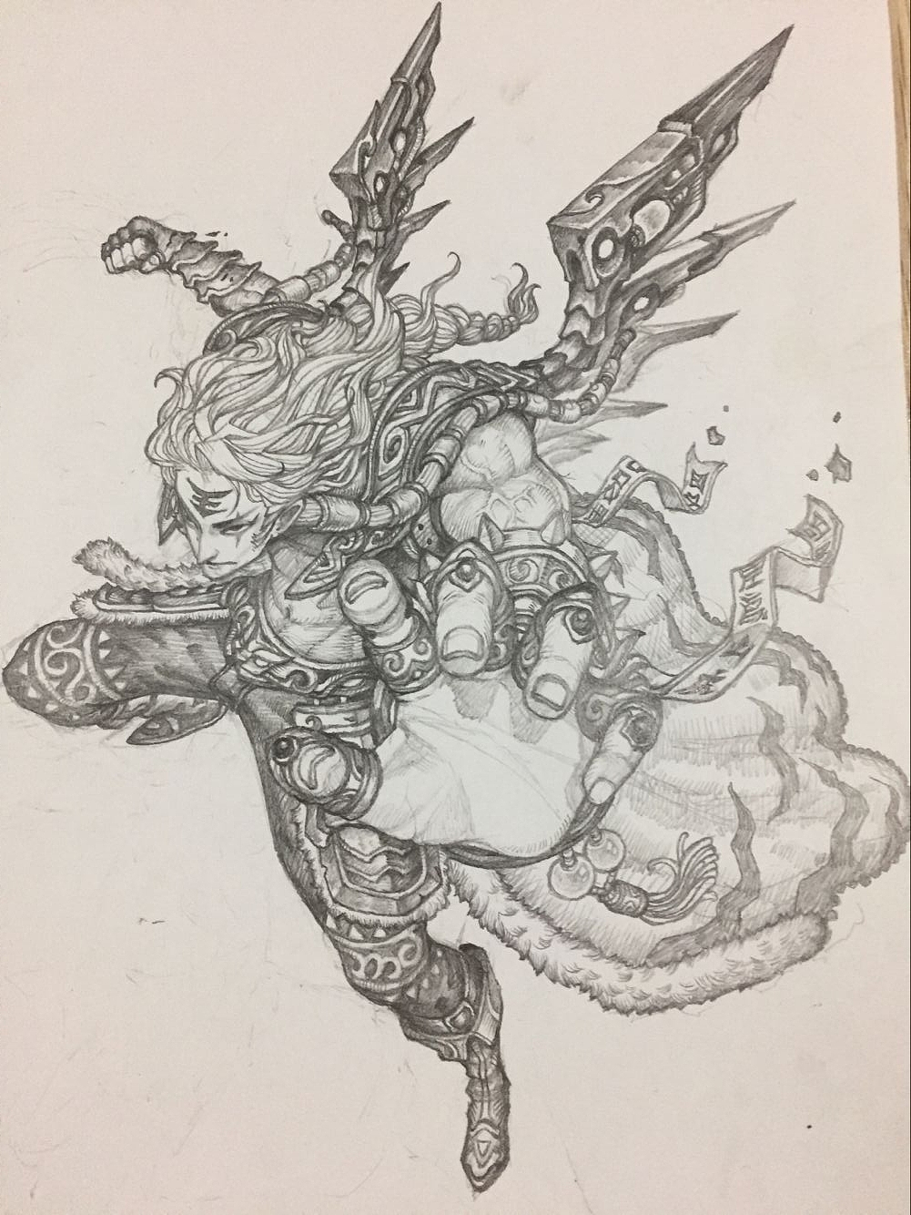 四神之白虎（图ZMTE4NDEzNjQw） - 概念设定 - 站酷设计师longisdaxia原创素材 - 站酷ZCOOL