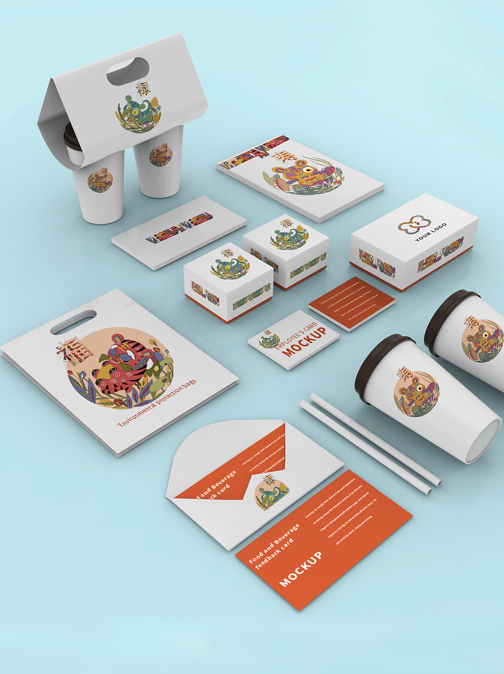 虎年 福禄寿（图ZMjg2Nzk1MjQw） - 商业插画 - 站酷设计师广白GB原创素材 - 站酷ZCOOL