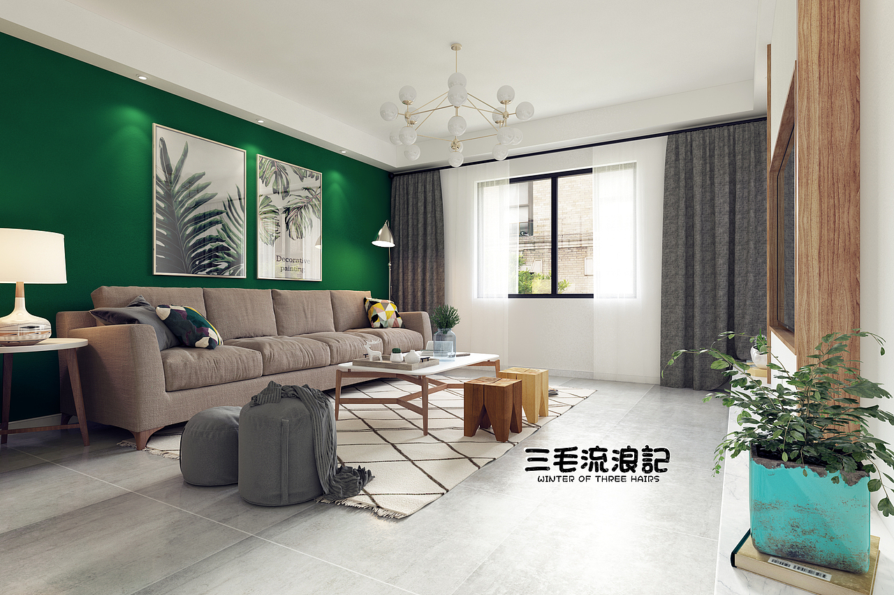 北欧家居（图ZMTU4NzQ3MjY0） - 家装设计 - 站酷设计师三毛流浪的故事原创素材 - 站酷ZCOOL