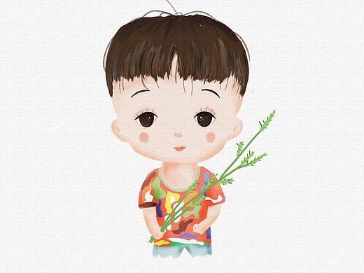 可愛(ài)人物插畫(huà)（個(gè)人主頁(yè)-ZMzg1MTM4NTI=） - 兒童插畫(huà) - 站酷設(shè)計(jì)師謝小明同學(xué)原創(chuàng)素材 - 站酷ZCOOL