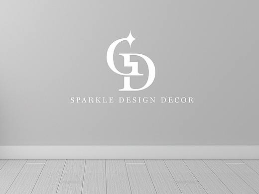 SPARKLE DESIGN DECOR - logo設(shè)計(jì)（個(gè)人主頁-ZMzg5MjE0NjA=） - Logo - 站酷設(shè)計(jì)師Jestem原創(chuàng)素材 - 站酷ZCOOL