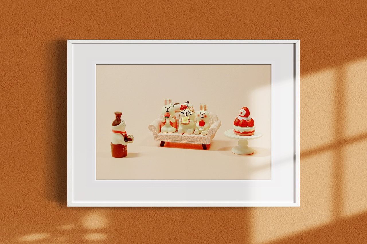 日式猫猫蛋糕店微摄影