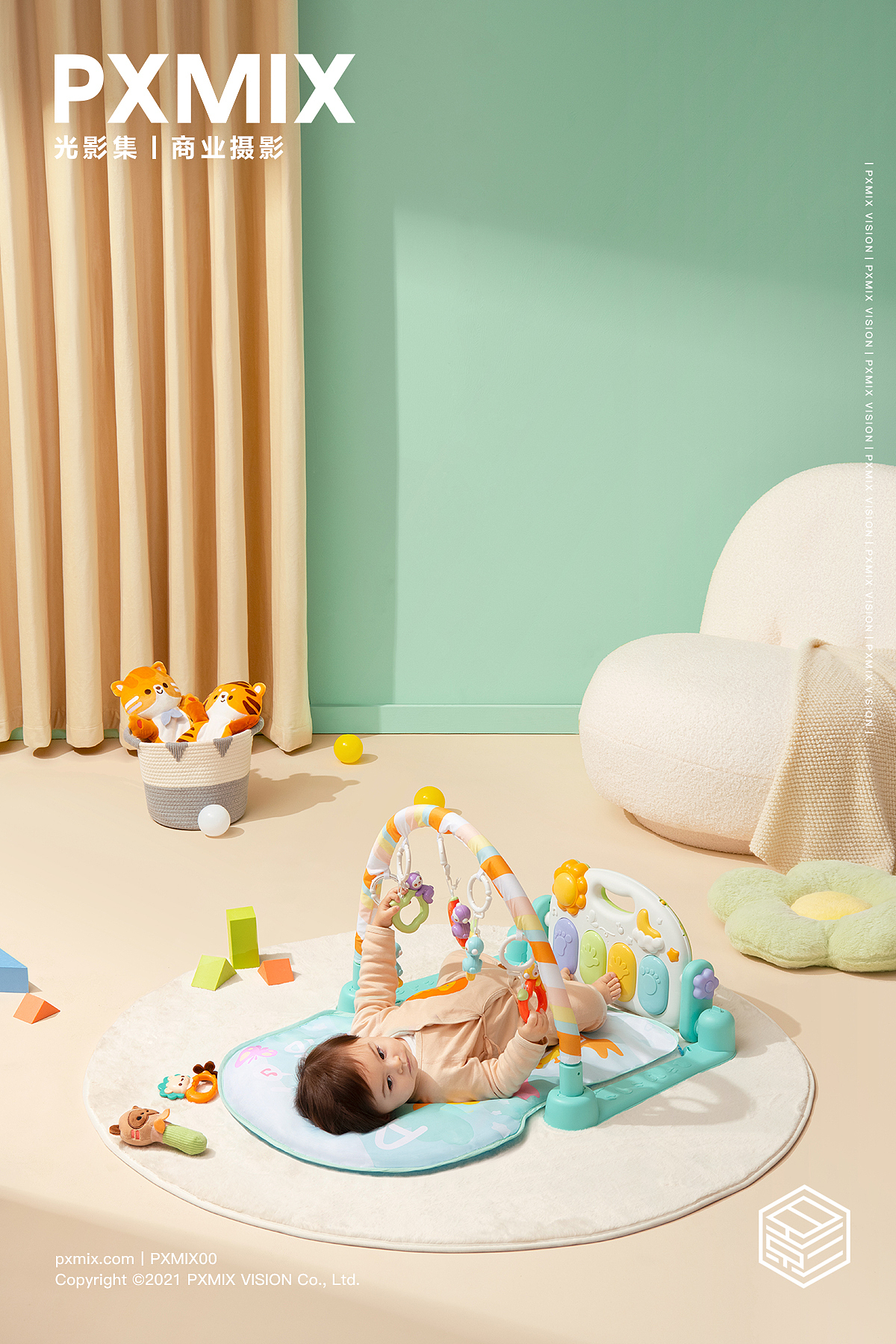 母婴产品摄影丨澳贝 扭扭车 健身架 auby × PXMIX（图ZMjkxOTg4ODI4） - 产品摄影 - 站酷设计师光影集原创素材 - 站酷ZCOOL