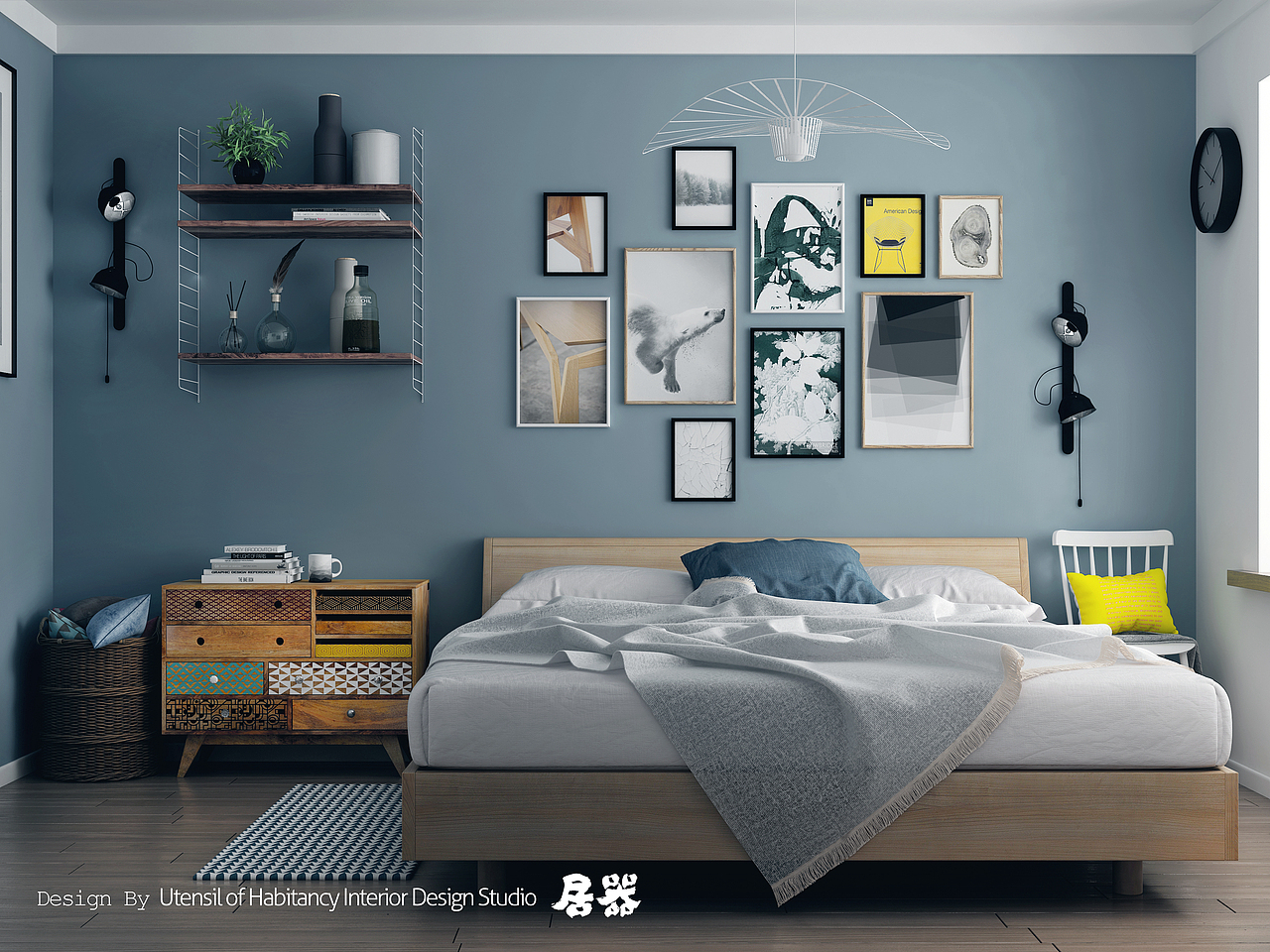 亦庄·北欧清透两居（图ZNjUxMzA0Njg=） - 家装设计 - 站酷设计师居器studio徐睿原创素材 - 站酷ZCOOL