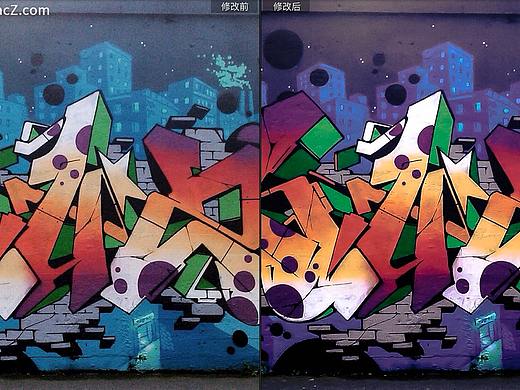 城市街头涂鸦摄影调色Lightroom预设