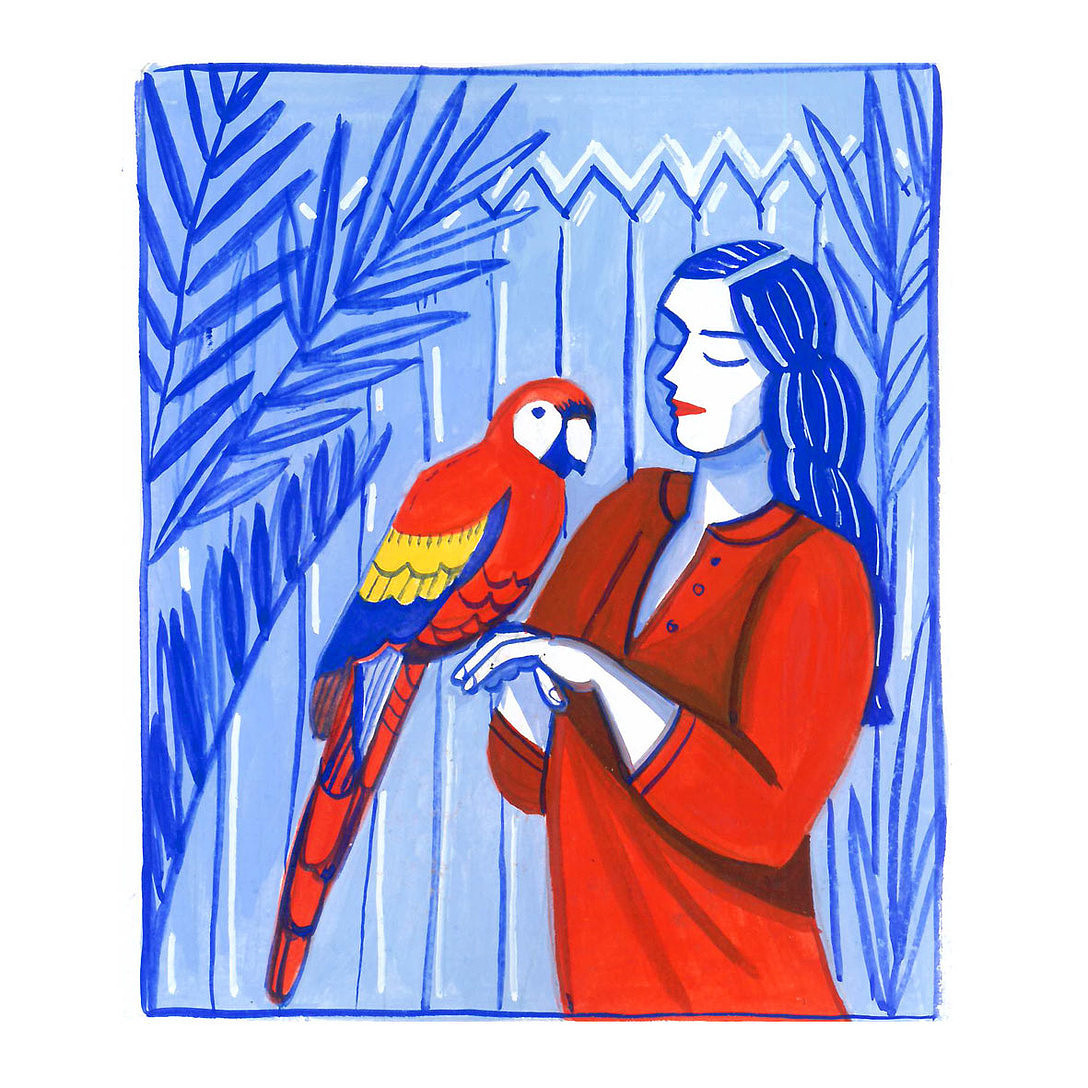 插画分享/艺术家 Claire Pr（图ZMjIwNzkyMjky） - 艺术插画 - 站酷设计师小王不酷原创素材 - 站酷ZCOOL