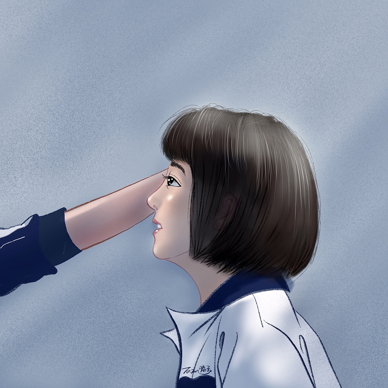 原创插画#情侣头像/壁纸#以家人之名（图ZMjI1NjEzNTg4） - 商业插画 - 站酷设计师爱画的滕子原创素材 - 站酷ZCOOL