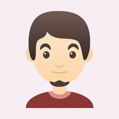 SKETCH 扁平卡通人物头像