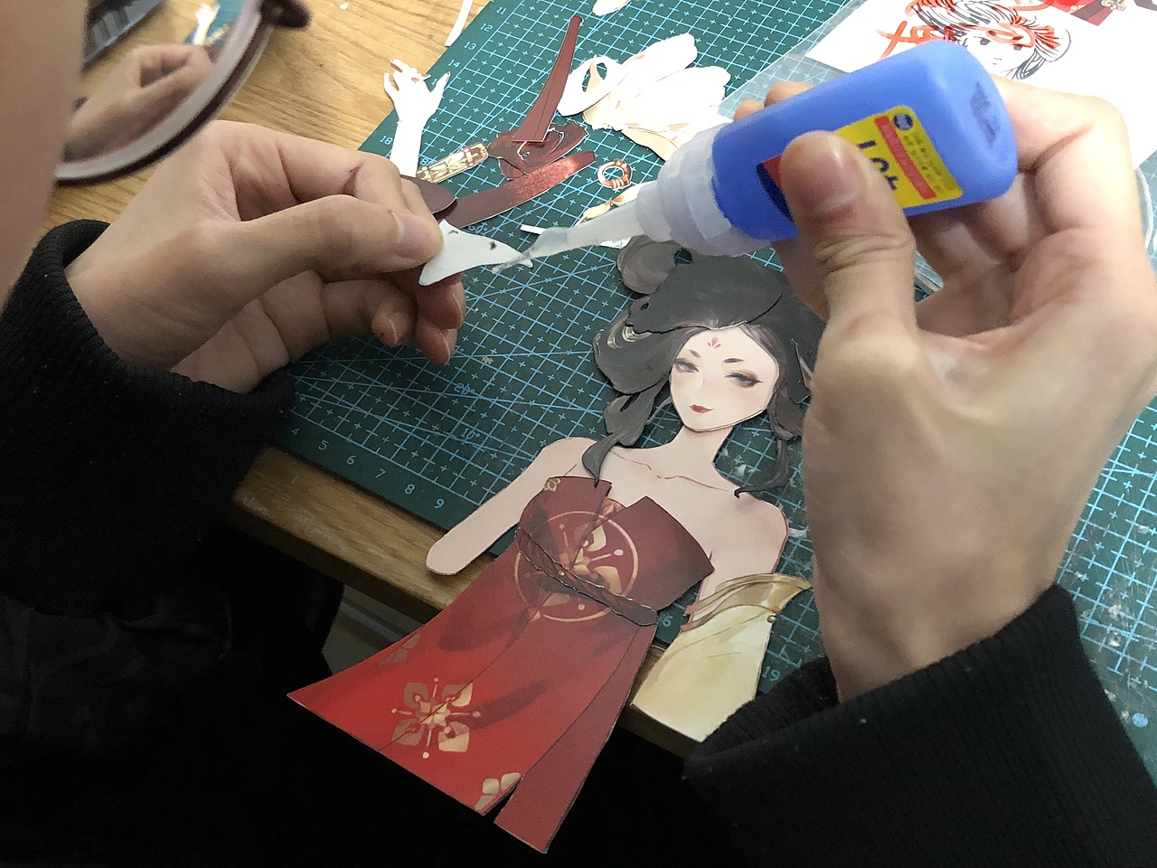 网易《忘川风华录》剪纸定格:国风×鬼畜×rap×靓仔颜艺