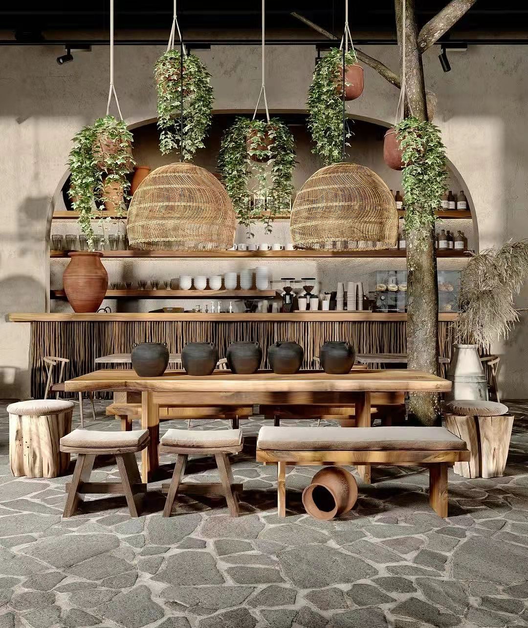 原生态的质朴:拉梅萨餐厅设计|空间|酒店餐饮设计|lcc17352929452