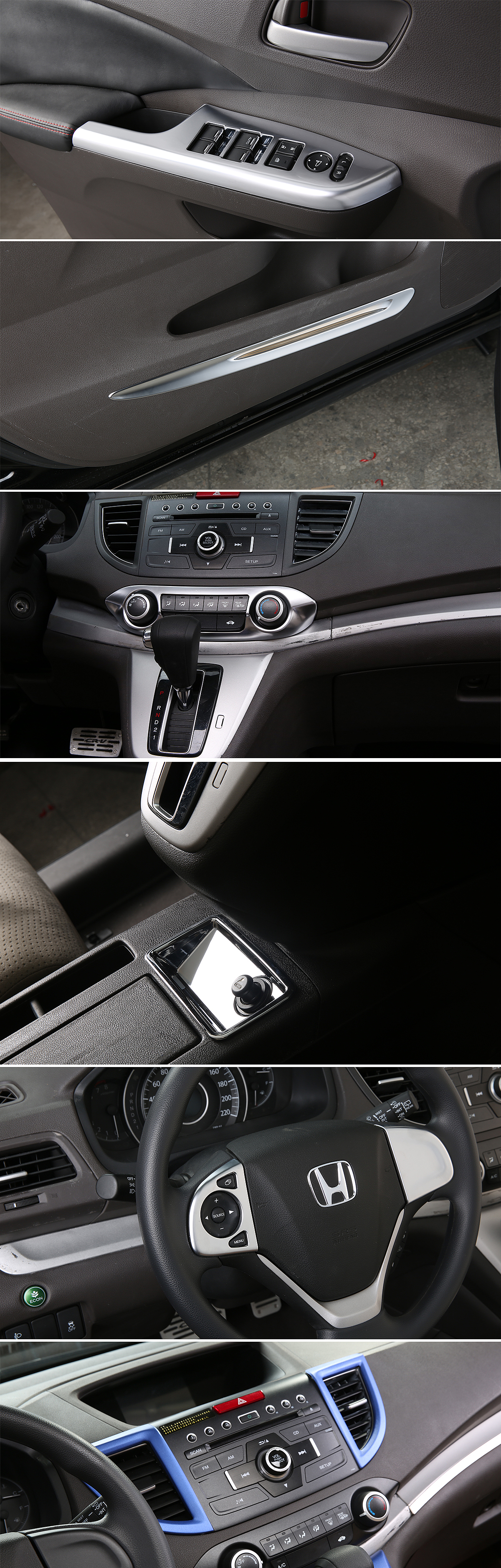 以往拍摄的 CRV的内饰小件的拍摄