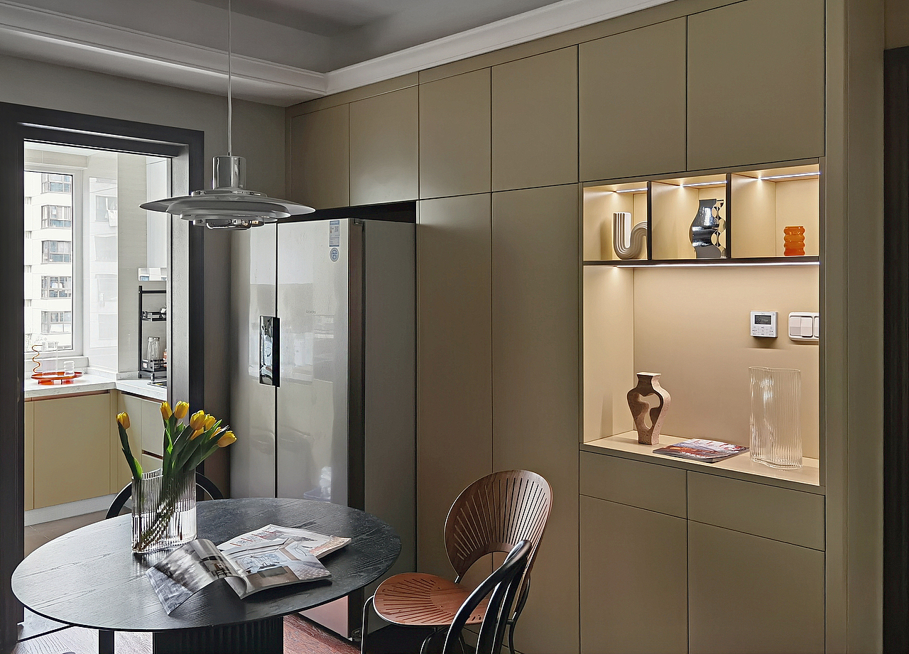 127平 复古高级灰北欧之家