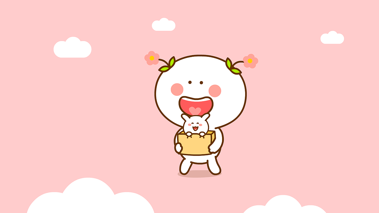 桃小仙 二花 动漫卡通 pc电脑桌面壁纸头像大合集