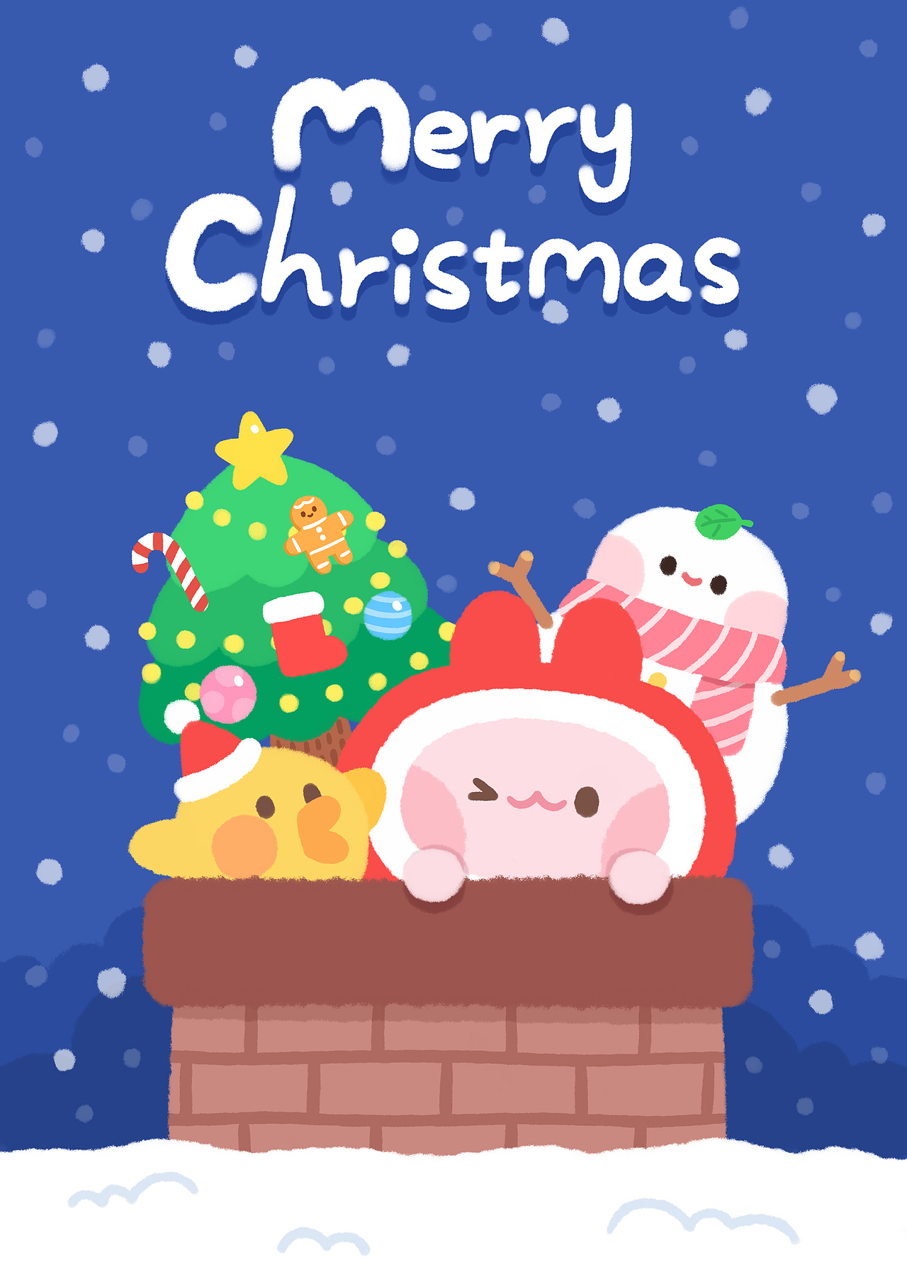 2018圣诞（图ZMTM5NzkxNTY0） - 艺术插画 - 站酷设计师HEYIN原创素材 - 站酷ZCOOL