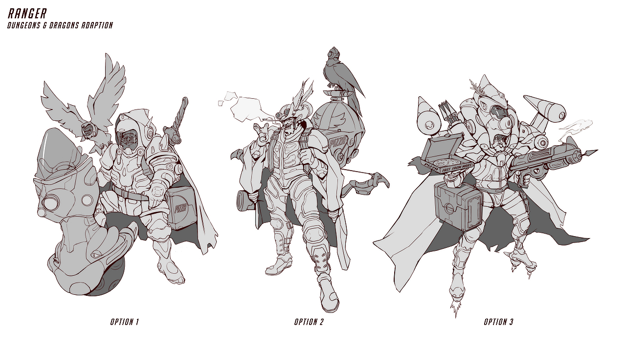 赛博朋克 角色概念（图ZMjMyMTk2MTk2） - 游戏原画 - 站酷设计师大要原创素材 - 站酷ZCOOL