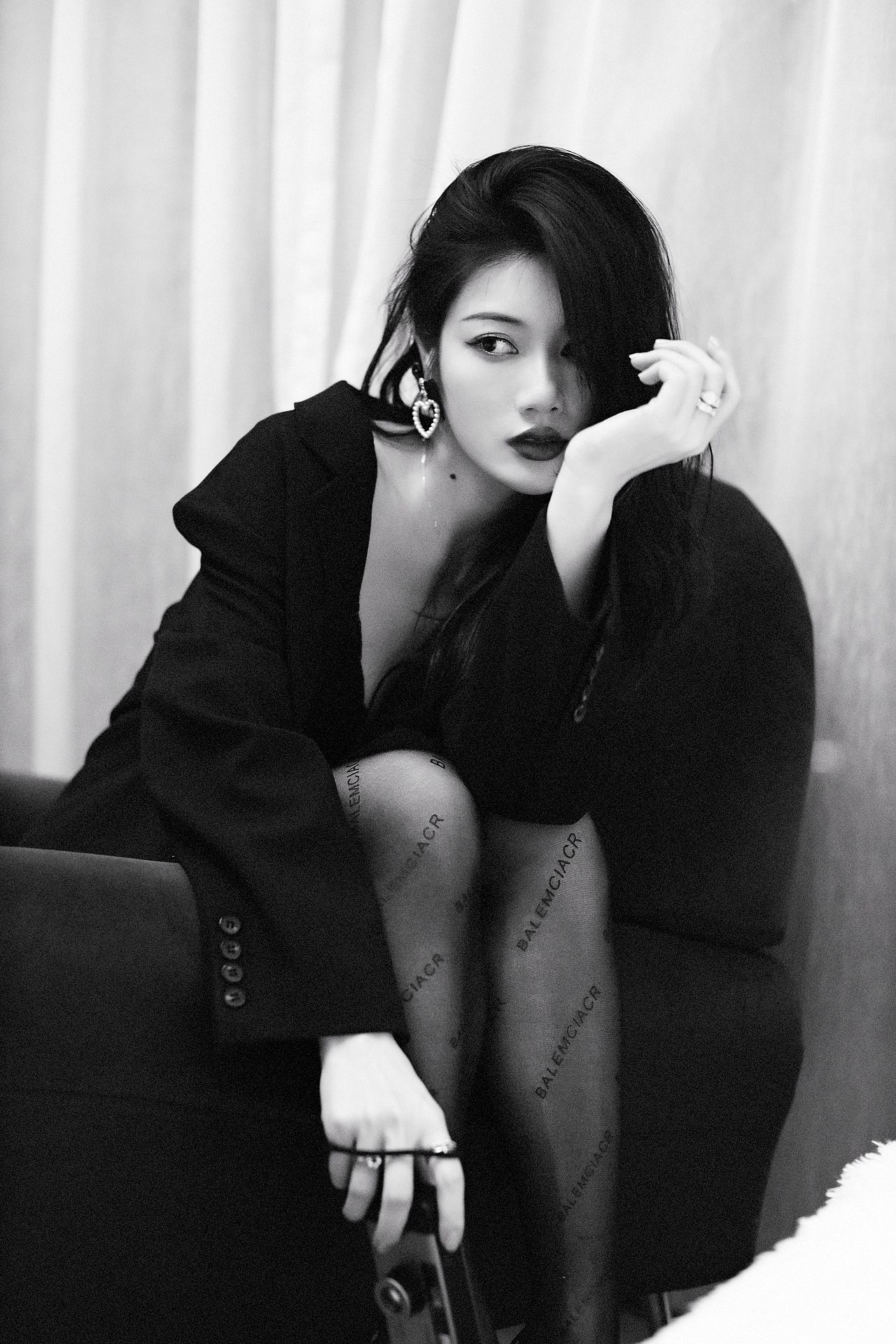 一组黑白胶片情绪风