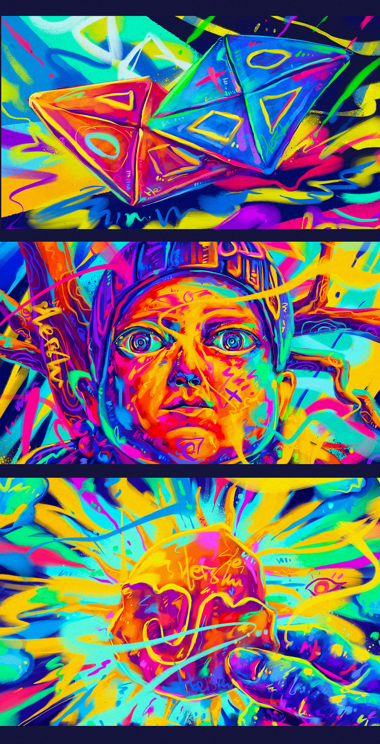 2021插画总结-#无色无味#（图ZMjg0NjQ2MjM2） - 商业插画 - 站酷设计师嘿叔原创素材 - 站酷ZCOOL