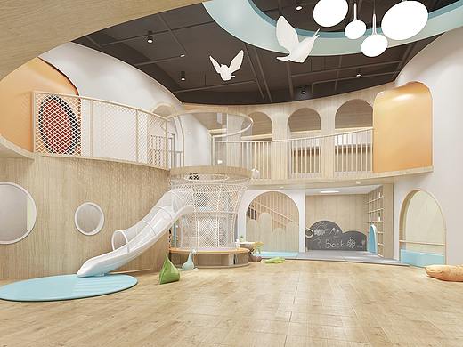 GaceDesign幼儿园早教托育设计：鹤培国际托育园