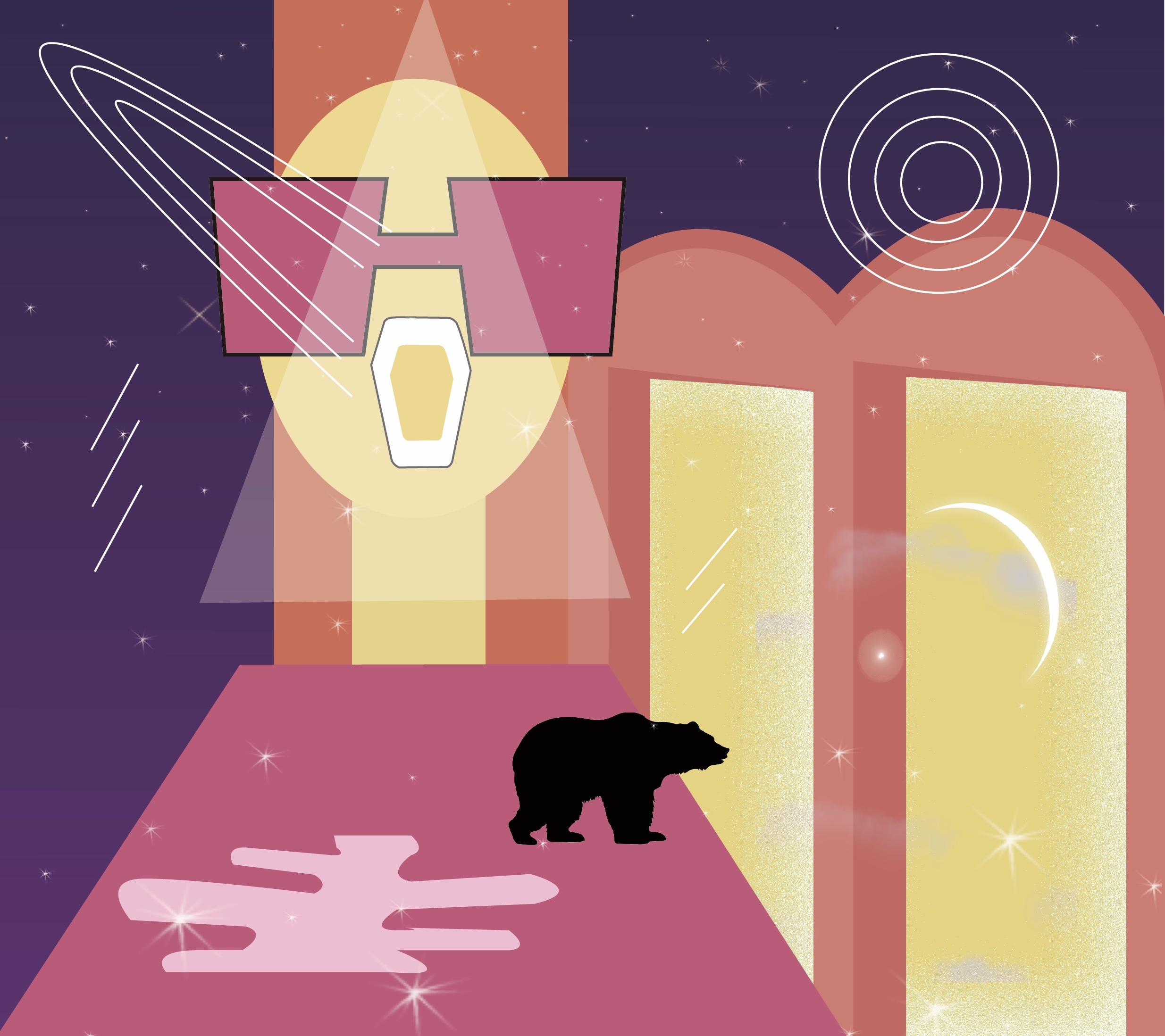 几何人物插画系列