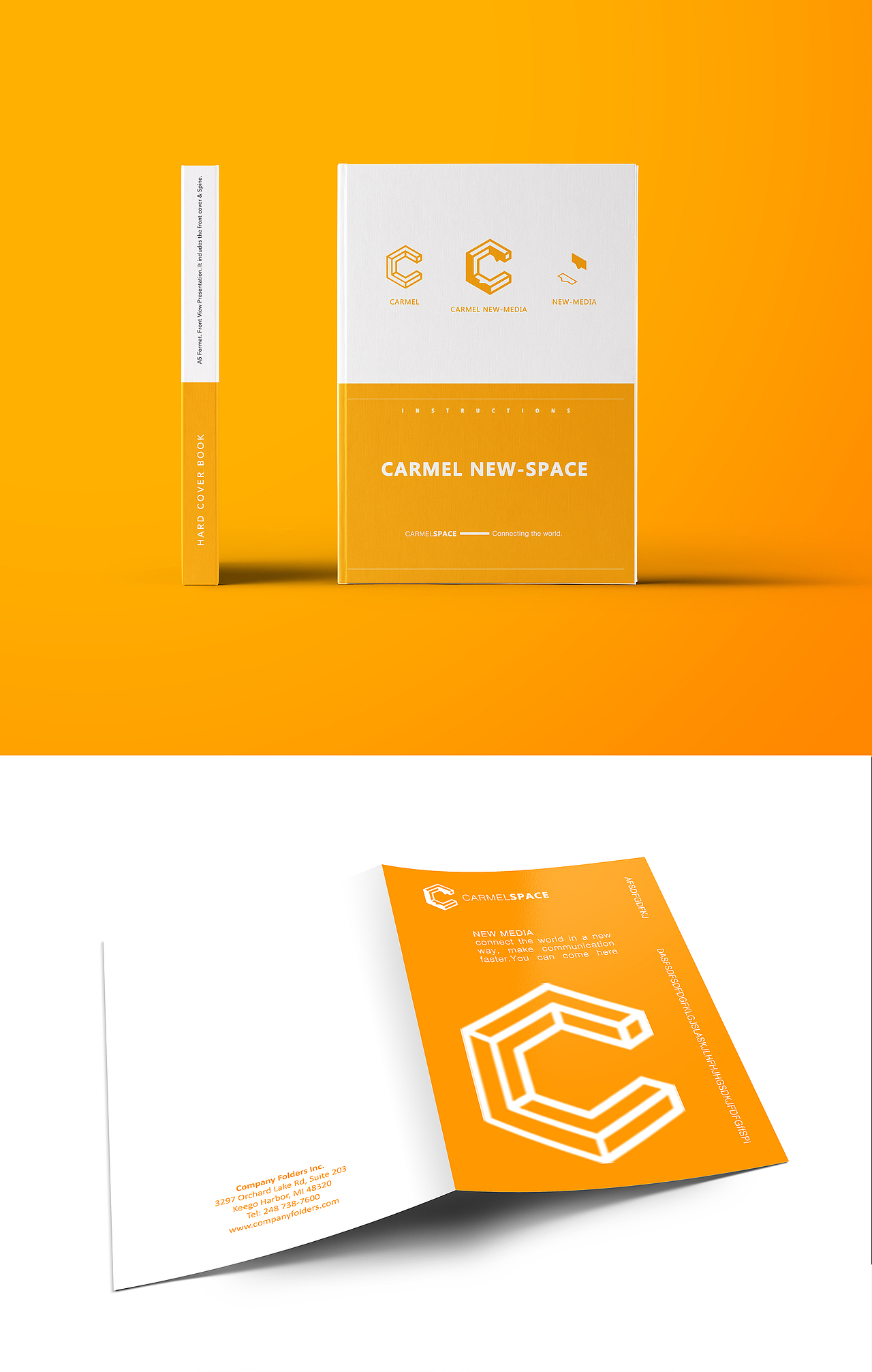 卡梅尔新媒体 品牌形象设计 | 现代 新媒体（图ZNzMyNzU0Njg=） - 品牌 - 站酷设计师多啦不做梦吗原创素材 - 站酷ZCOOL