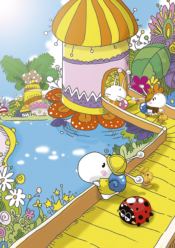 蓝蜗牛系列儿插2007-2008（图ZMTYyNjU2ODcy） - 儿童插画 - 站酷设计师画画的老狼原创素材 - 站酷ZCOOL