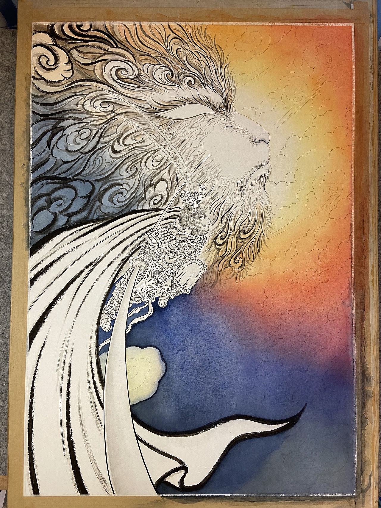 仙猫狸将之猫侯-悟空（图ZMzM5NzIzODgw） - 艺术插画 - 站酷设计师晓晓村长原创素材 - 站酷ZCOOL